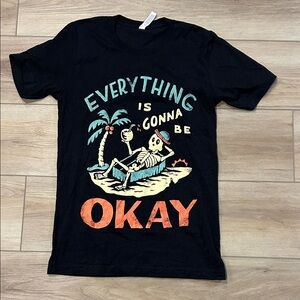 Everything is gonna be okay tee size men’s XS